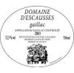 Gallac blanc 75 cl